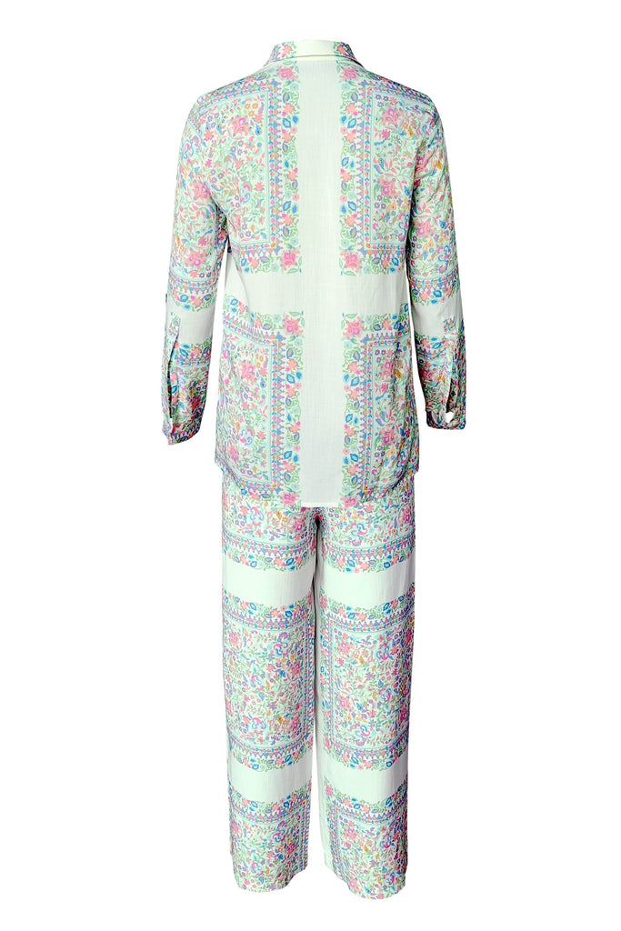 PASTEL SHAWL PRINT PANT - dash and dot dash and dot