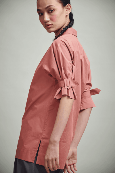 BUCKLE CUFF SHIRT - dash and dot