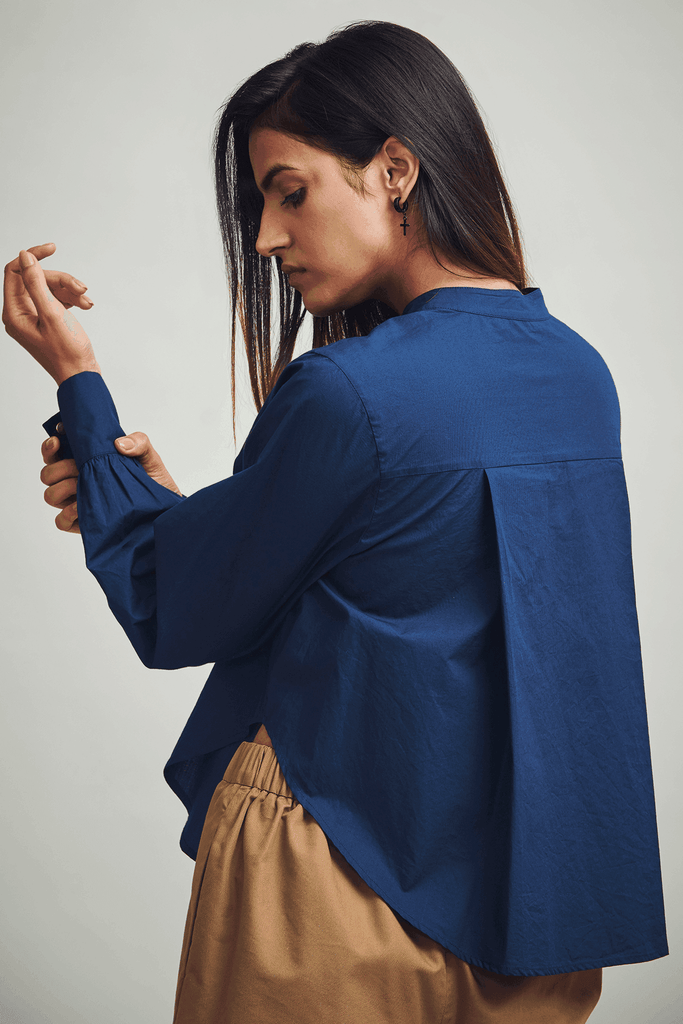 CURVED HEM SHIRT - dash and dot dash and dot