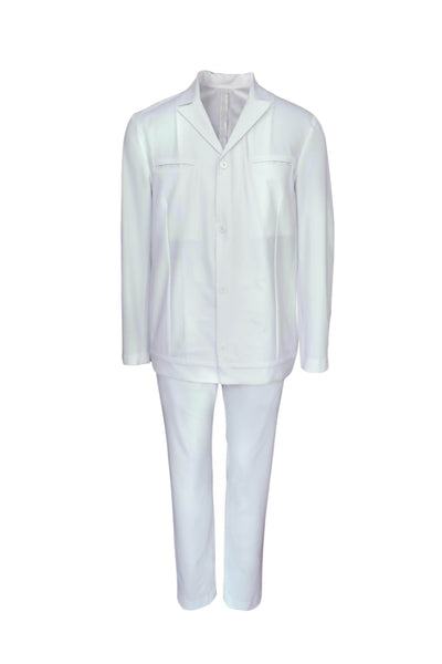 ALL WHITE PANTSUIT - dash and dot