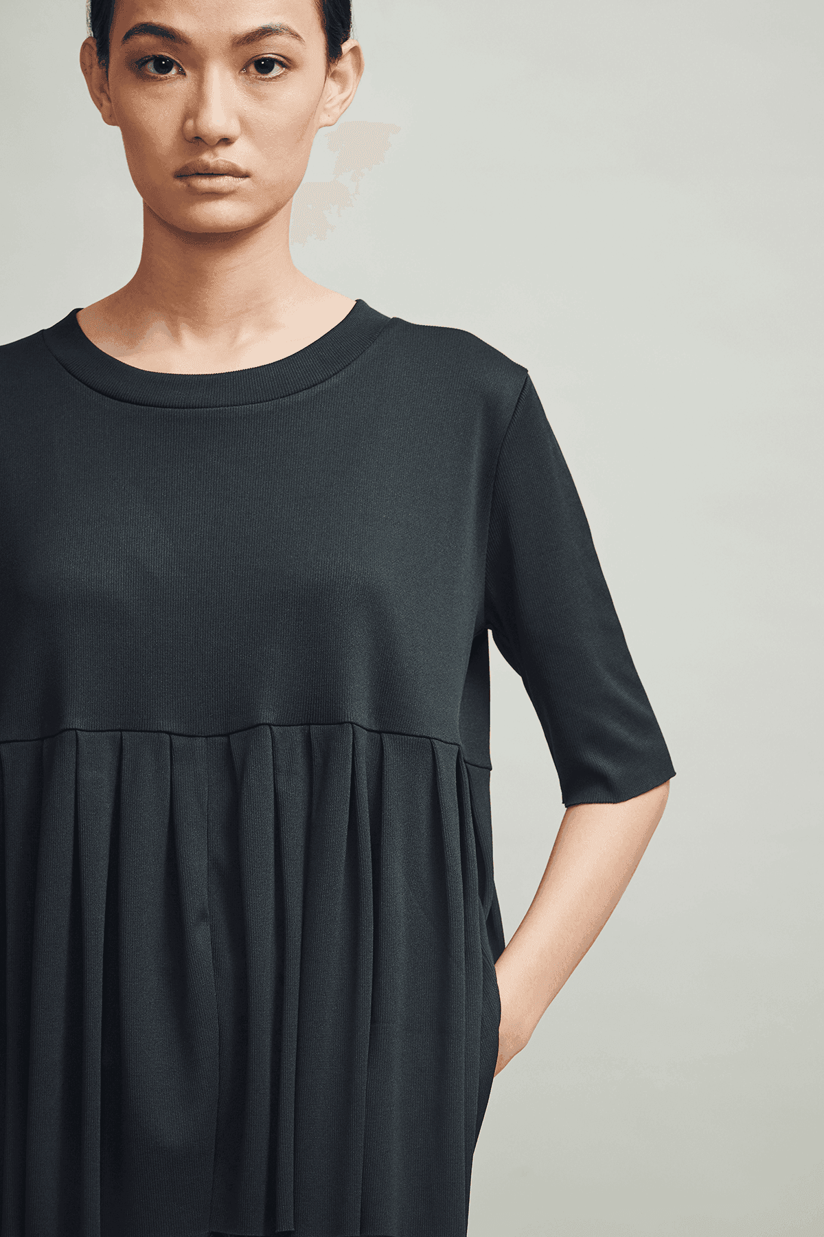 KNIT ACCORDION TOP - dash and dot