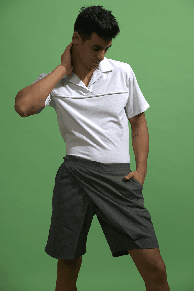 ZIP TEETH POLO - dash and dot dash and dot