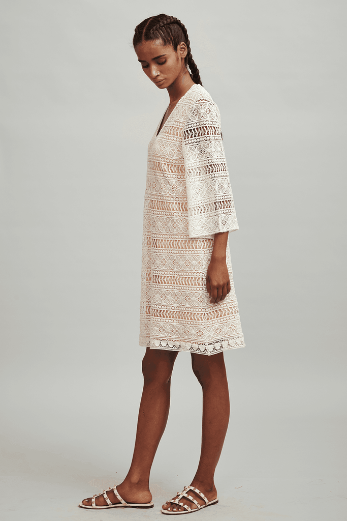 STRAIGHT LACE DRESS - dash and dot dash and dot