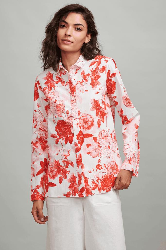 THE ROSE SHIRT - dash and dot dash and dot
