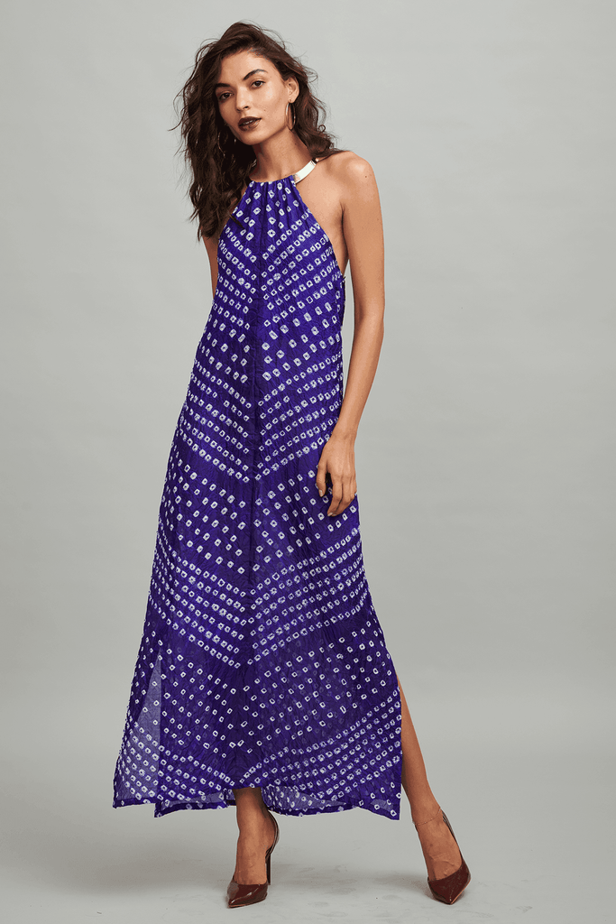 CHOKER BANDHANI MAXI - dash and dot dash and dot