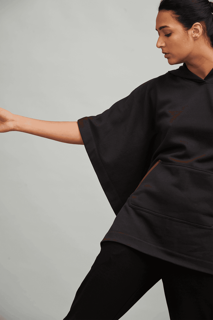 PONCHO HOODIE - dash and dot dash and dot