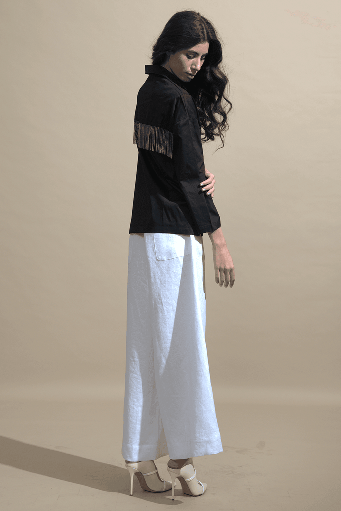 FRINGE SHIRT - dash and dot dash and dot