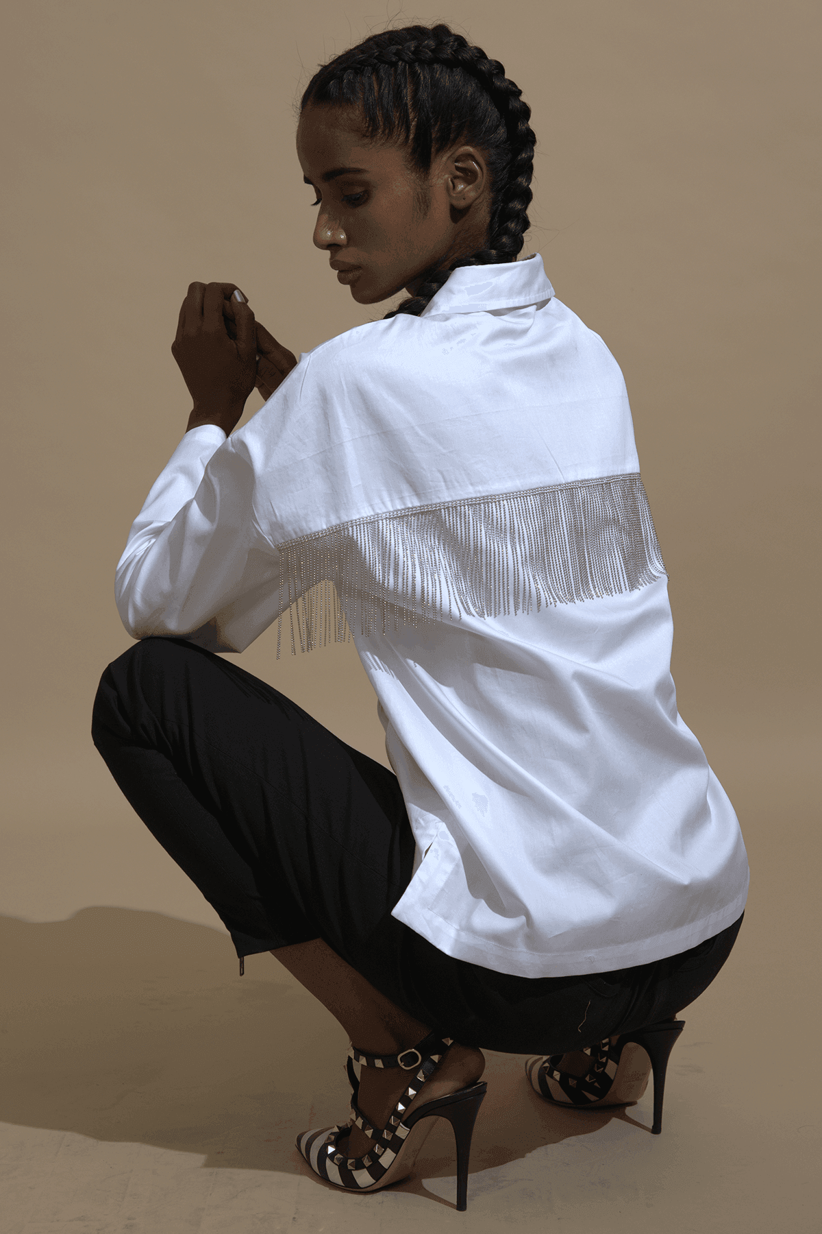 FRINGE SHIRT - dash and dot