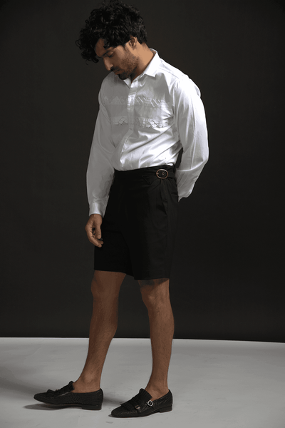 VICTORIAN BUCKLE SHORTS - dash and dot