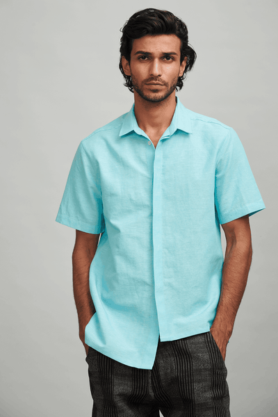 UNEVEN HEM SHIRT - dash and dot