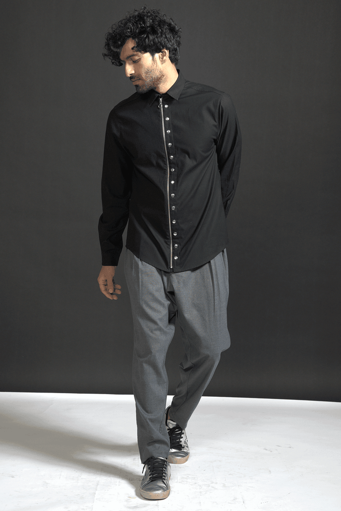 ZIP SNAP SHIRT - dash and dot dash and dot