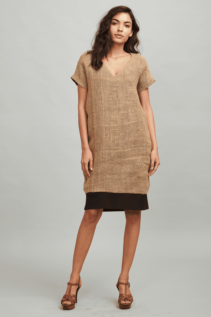 POTATO SACK DRESS - dash and dot dash and dot