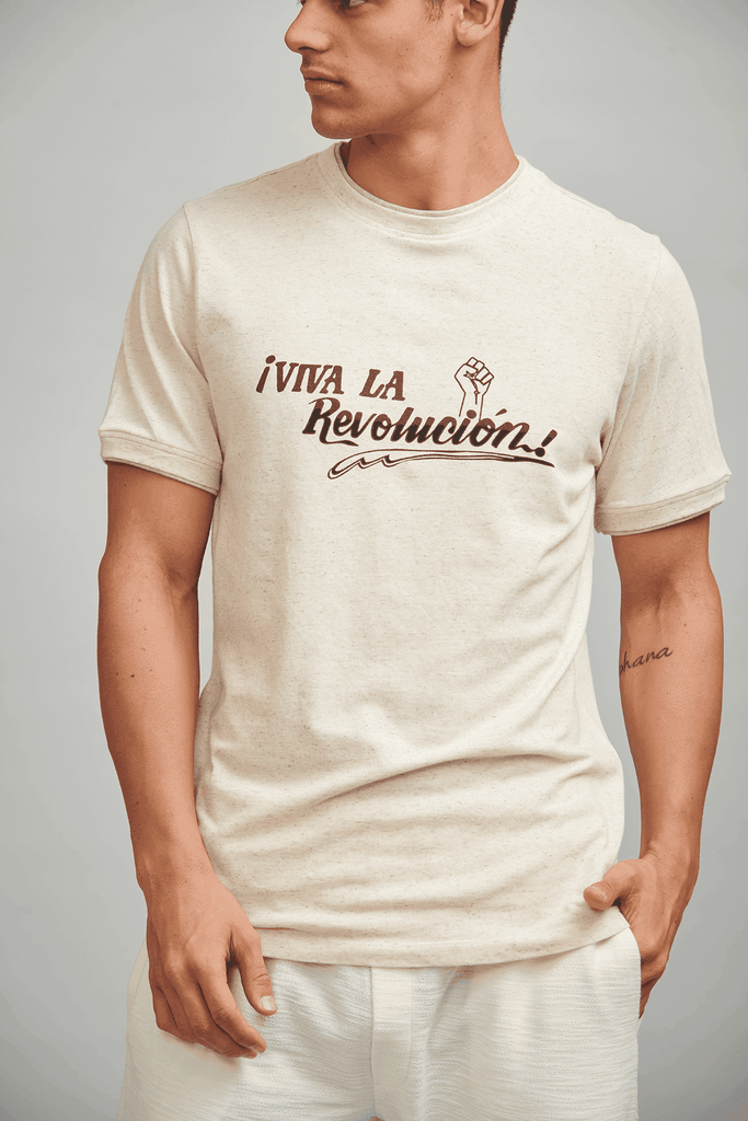 LONG LIVE THE REVOLUTION TEE - dash and dot dash and dot