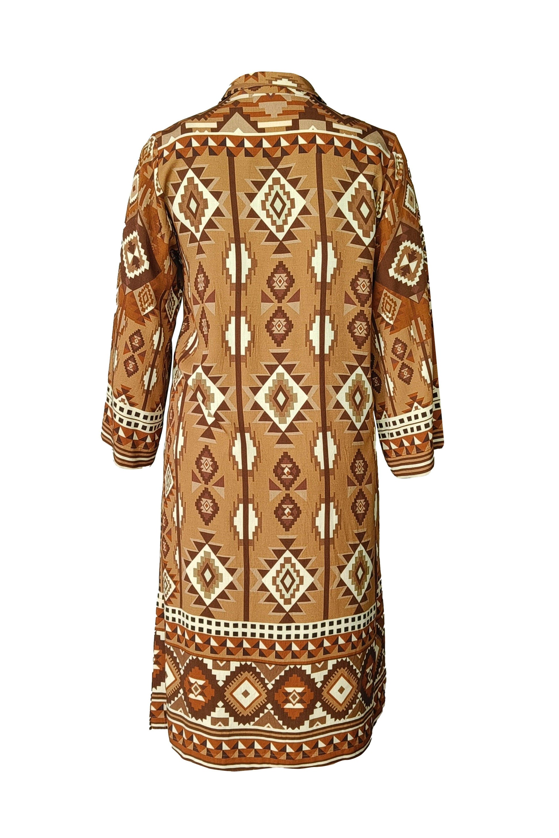 AZTEC PRINT TOP - dash and dot