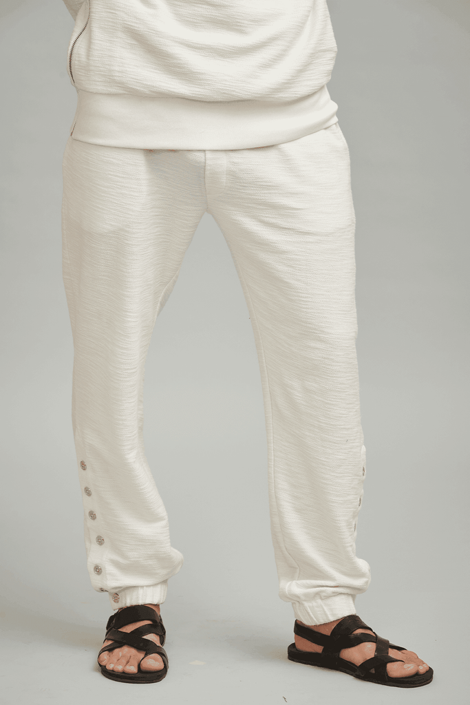 BUTTON CUFF JOGGER - dash and dot dash and dot