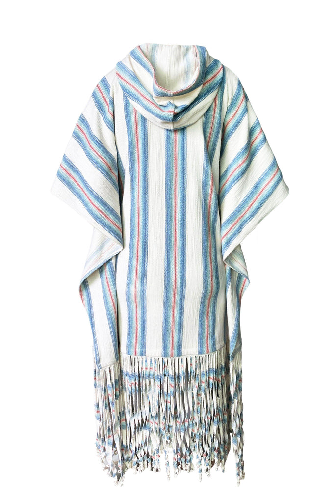 PASTEL FRINGE PONCHO - dash and dot dash and dot