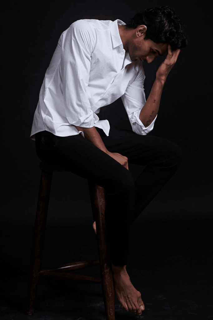 HAND PAINTED SHIRT - dash and dot dash and dot