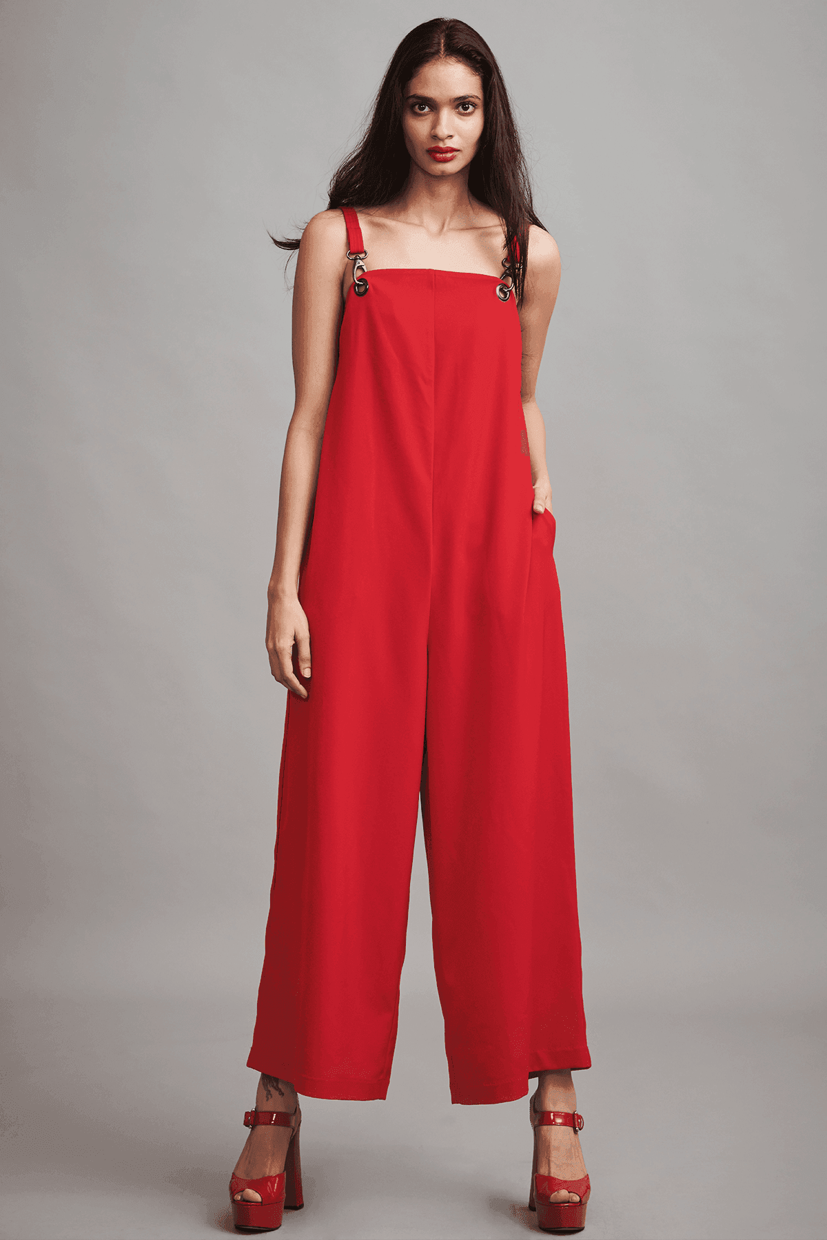 BUCKLE UP JUMPSUIT - dash and dot