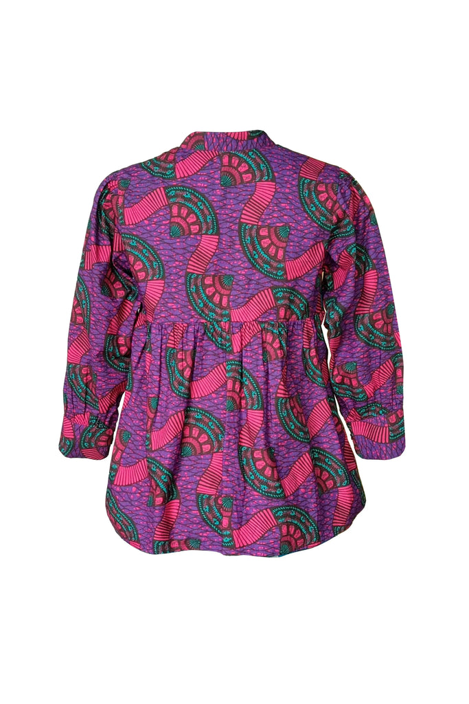 TOUB BLOCK TOP - dash and dot dash and dot