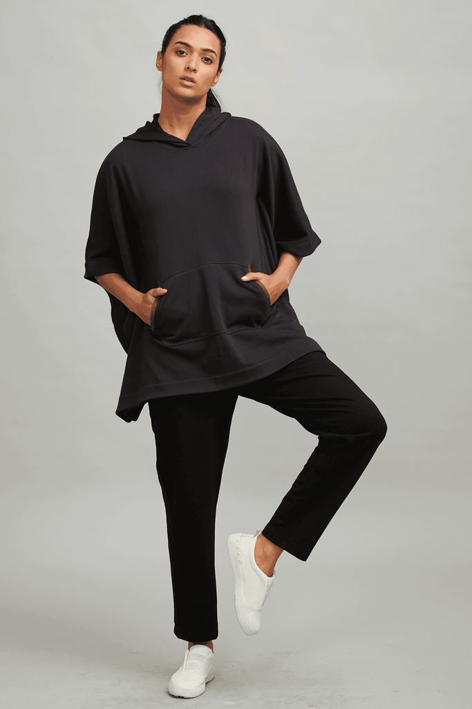 PONCHO HOODIE - dash and dot dash and dot