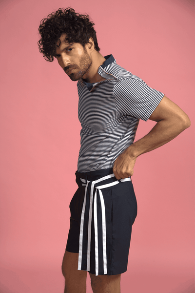 SHOULDER ZIP TEE - dash and dot