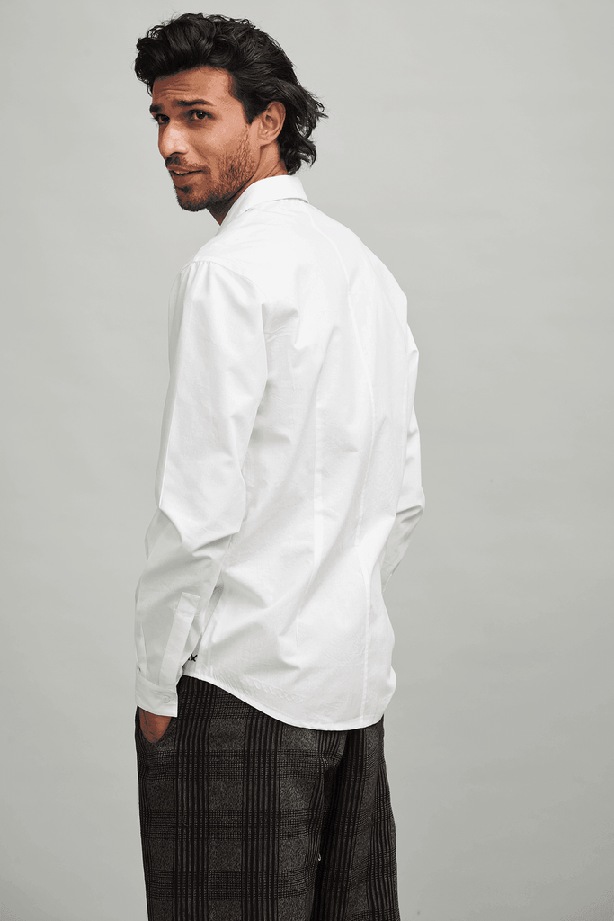 MULTI CROSS STITCH SHIRT - dash and dot dash and dot