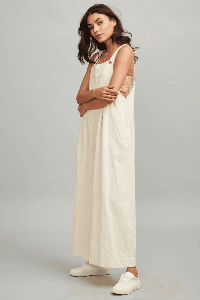 WIDE LEGGED DUNGAREE - dash and dot dash and dot