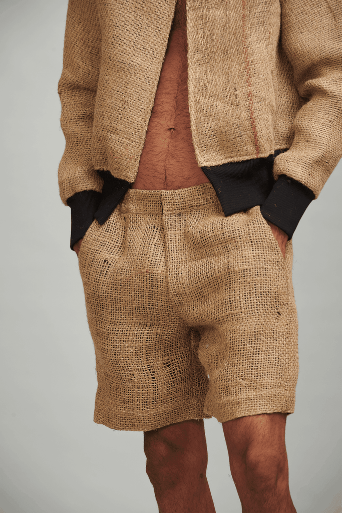 JUTE JACKET - dash and dot dash and dot