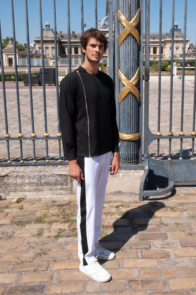 SIDE ZIP SHIRT - dash and dot dash and dot