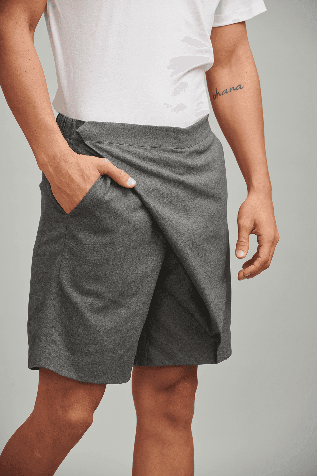 FRONT OVERLAP SHORTS - dash and dot