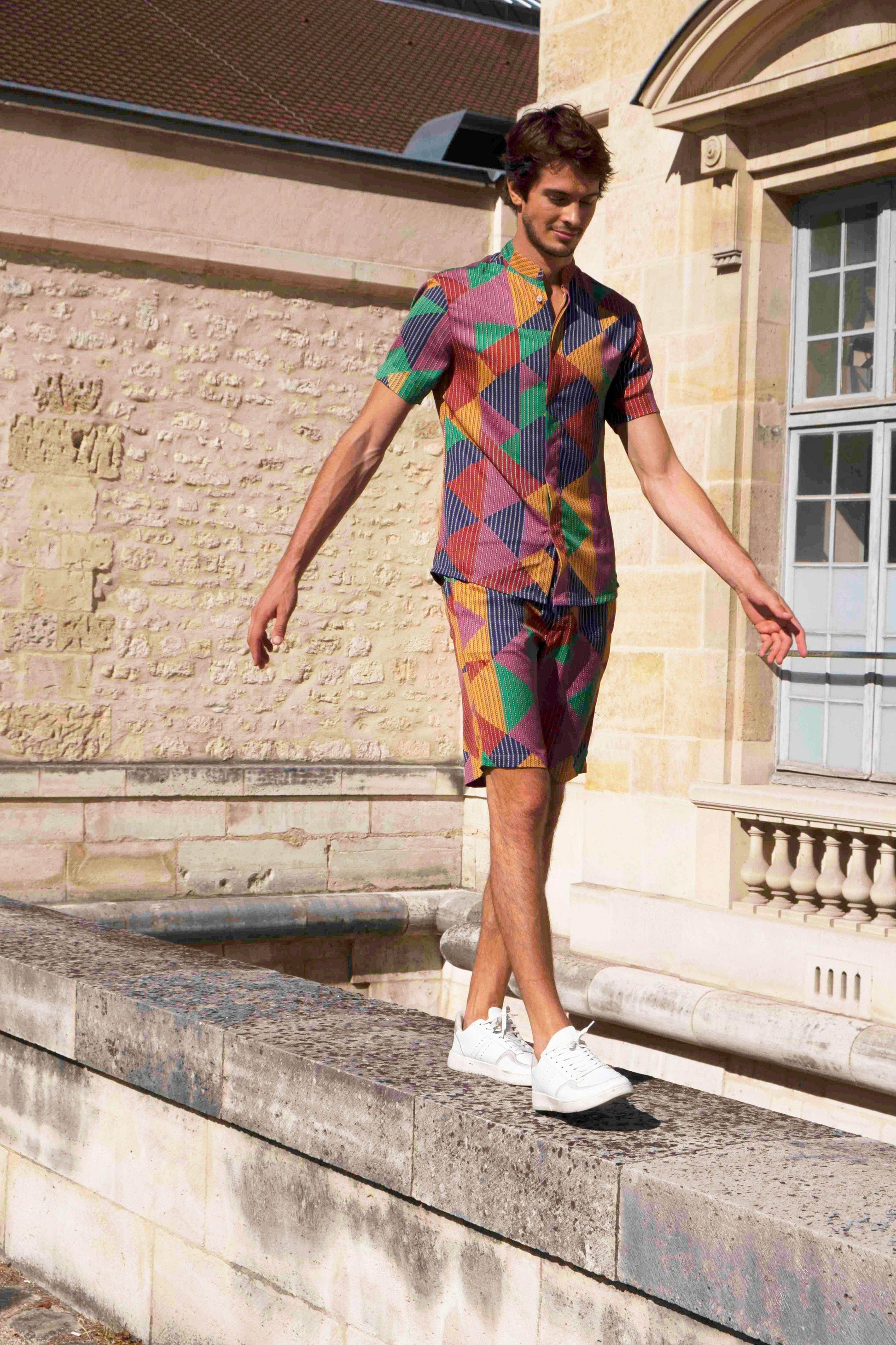 MULTI COLOUR SHORTS SET - dash and dot