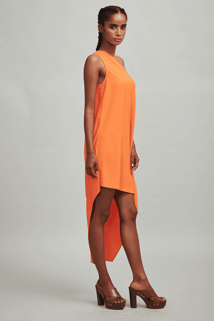 CONTRAST PANEL DRESS - dash and dot dash and dot