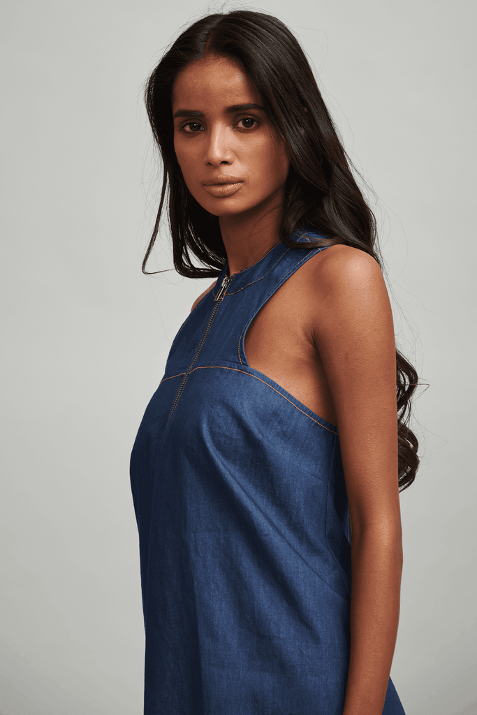 DENIM ZIP MINI - dash and dot dash and dot