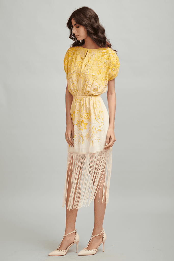 OMBRE FRINGE MINI - dash and dot dash and dot