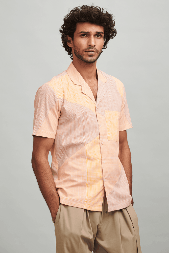 MULTI CHECK SHIRT - dash and dot dash and dot