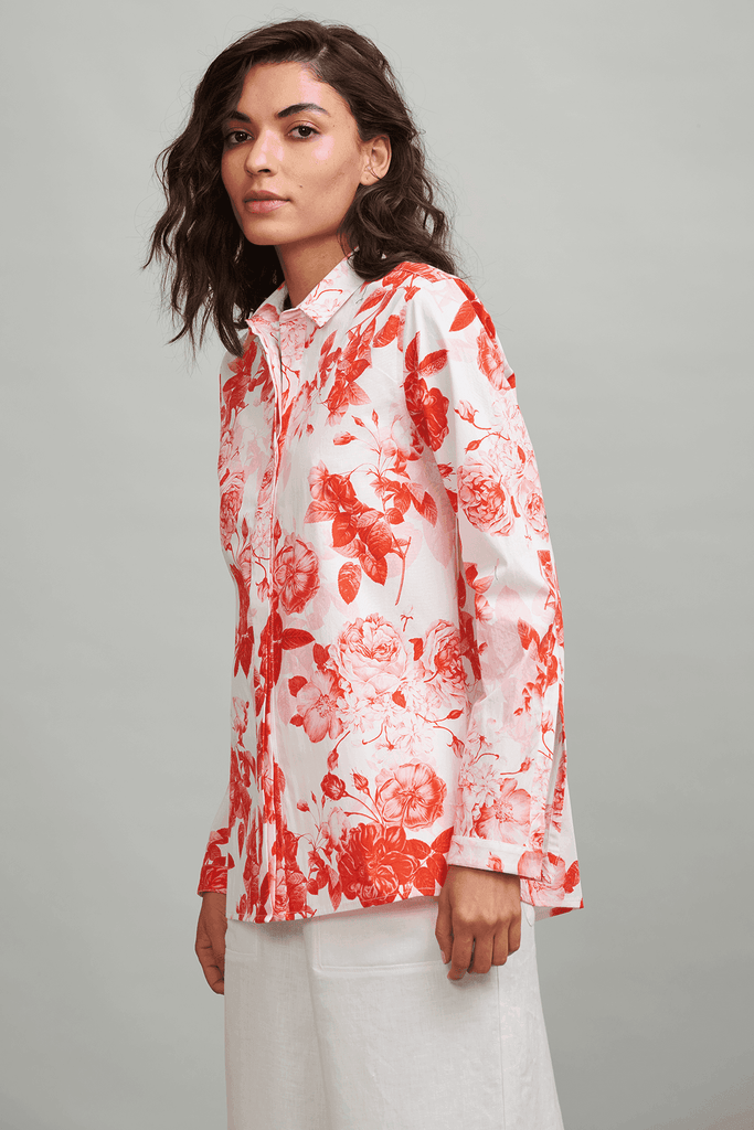 THE ROSE SHIRT - dash and dot dash and dot