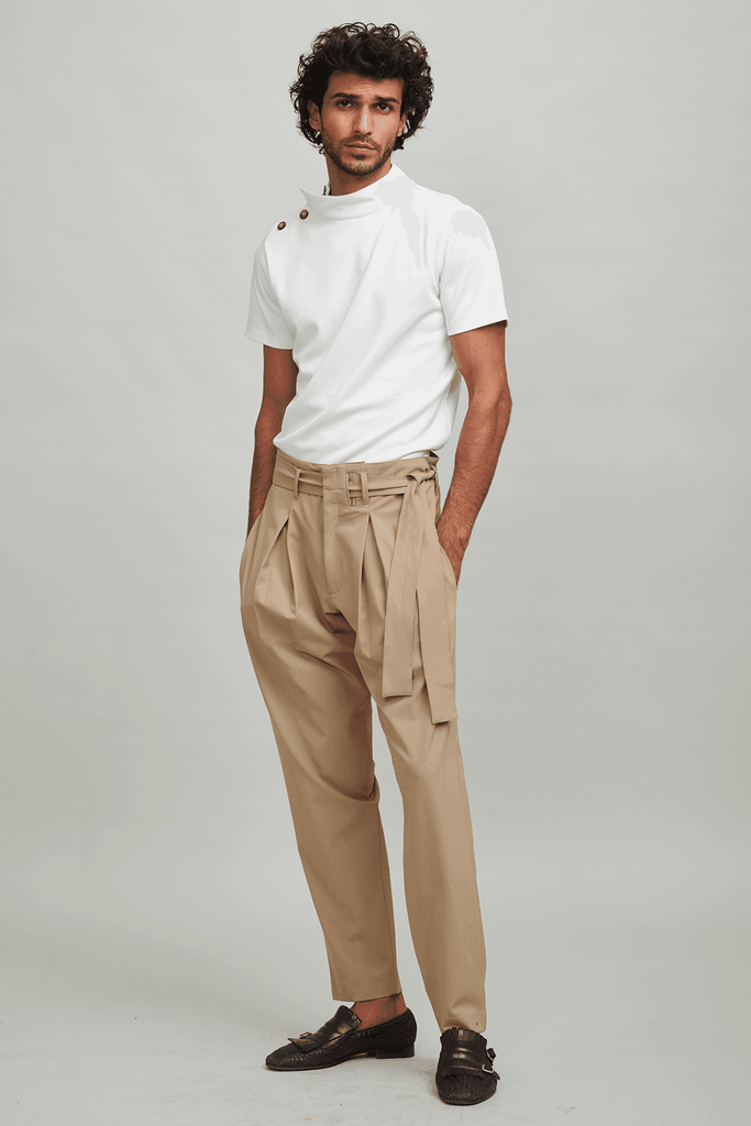 SIDE TIE PANT - dash and dot dash and dot