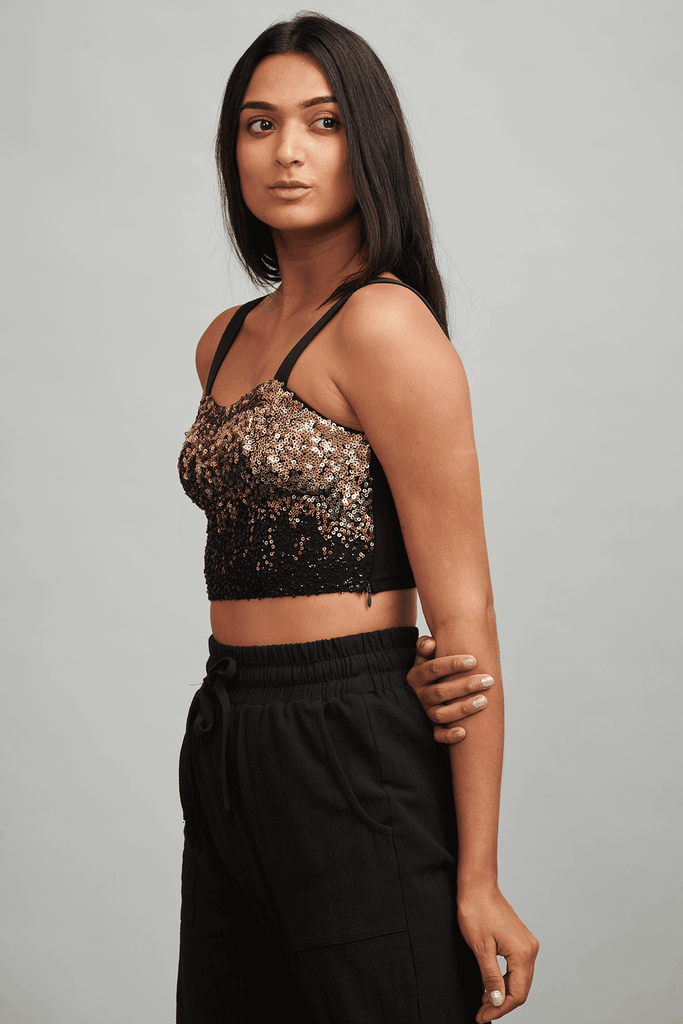 OMBRE SEQUIN BRALETTE - dash and dot dash and dot