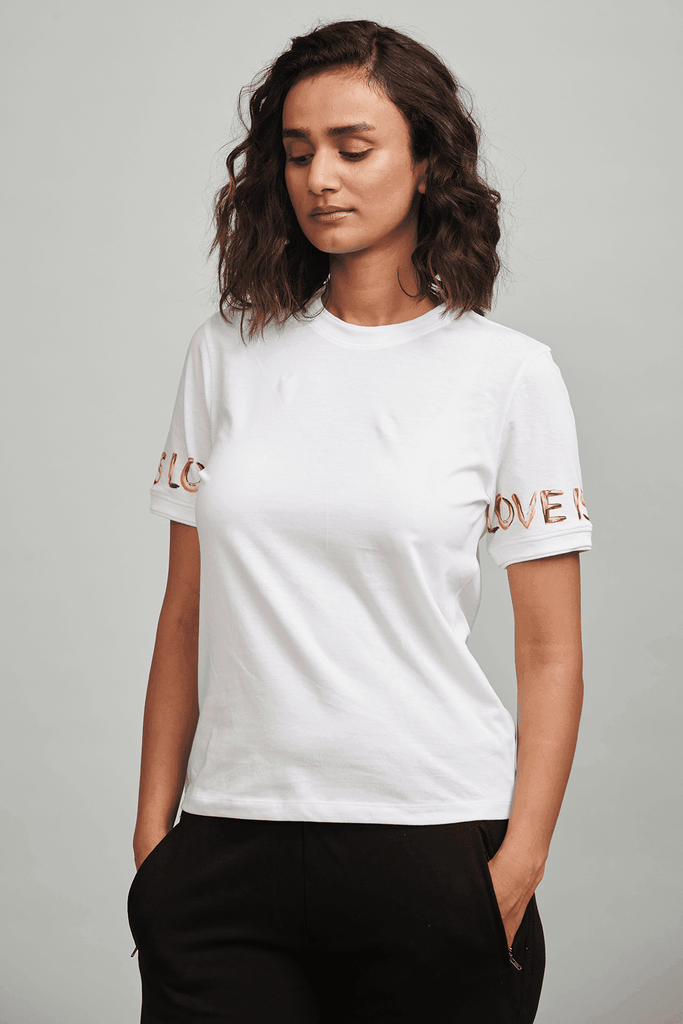 LOVE TEE - dash and dot dash and dot