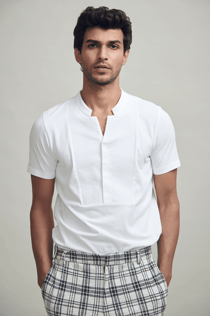 TUXEDO POLO - dash and dot dash and dot