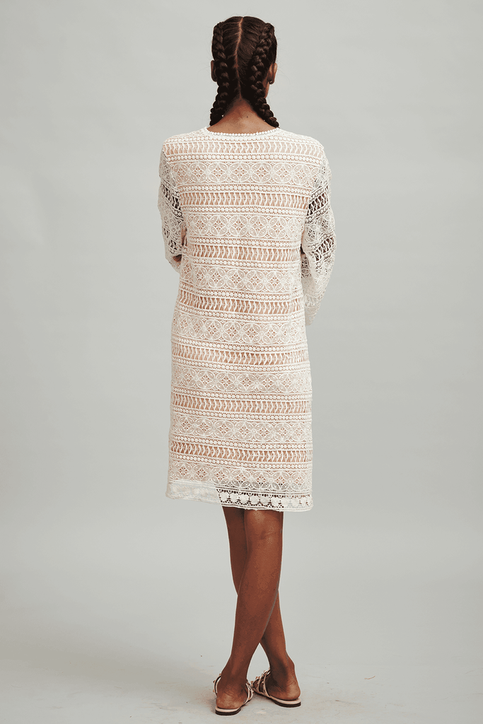 STRAIGHT LACE DRESS - dash and dot dash and dot