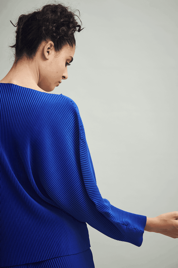 PLEAT DOLMAN TOP - dash and dot dash and dot