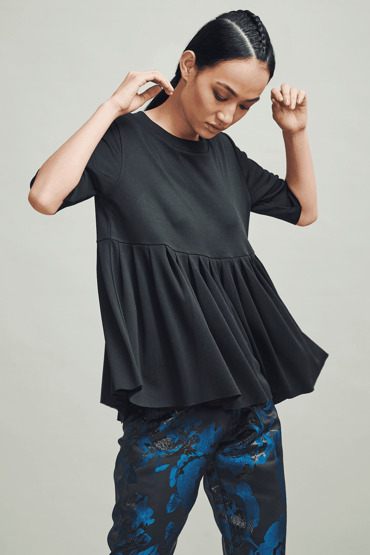 KNIT ACCORDION TOP - dash and dot