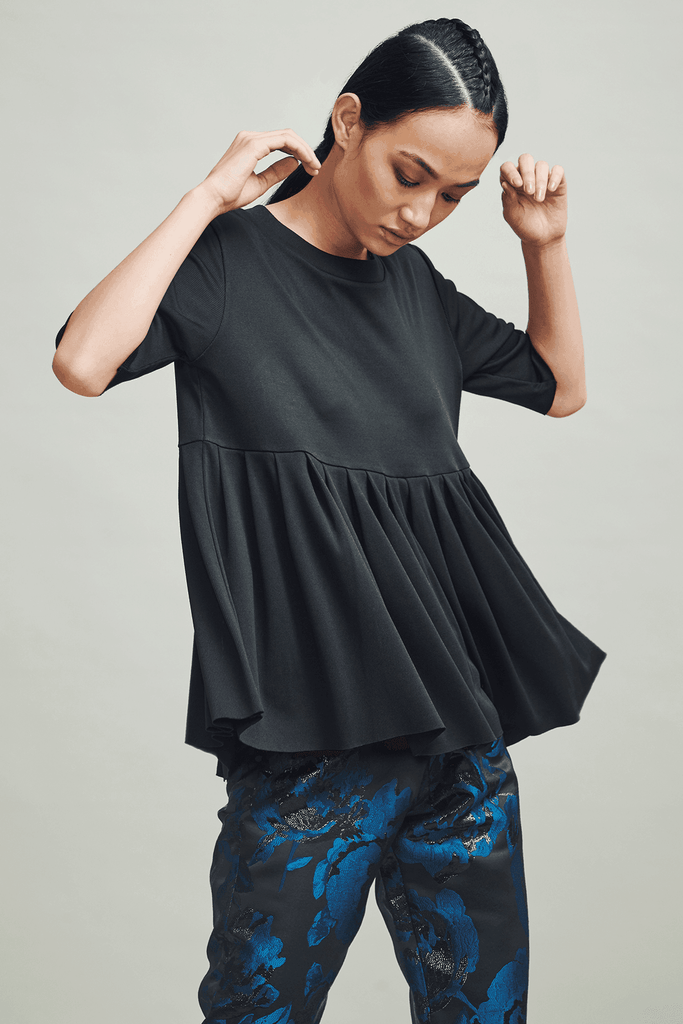 KNIT ACCORDION TOP - dash and dot dash and dot