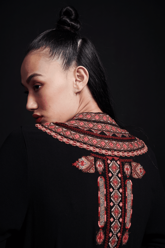 TRIBAL EMBROIDERED DRESS - dash and dot dash and dot