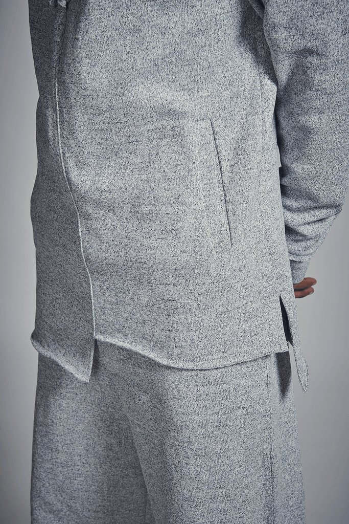 UNEVEN HEM HOODIE CO-ORD SET - dash and dot dash and dot