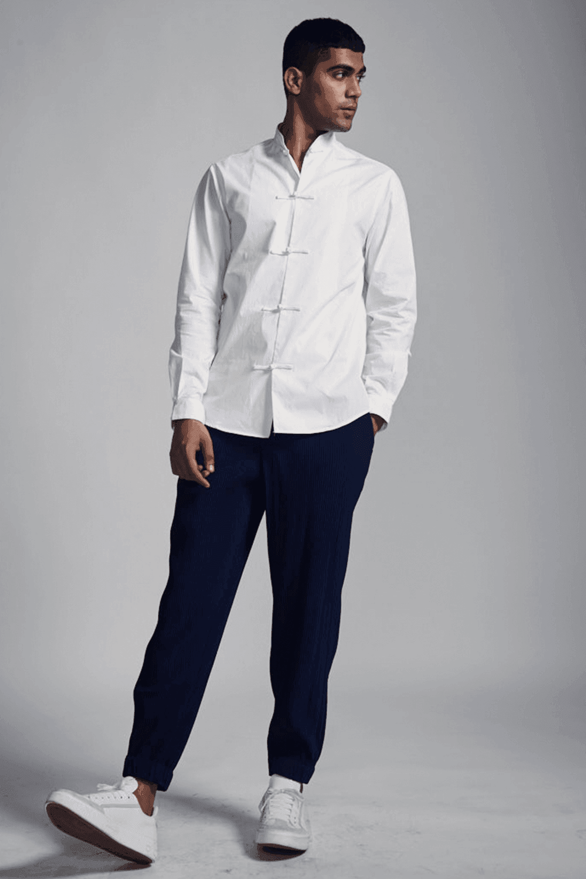 PLEATED JOGGER - dash and dot