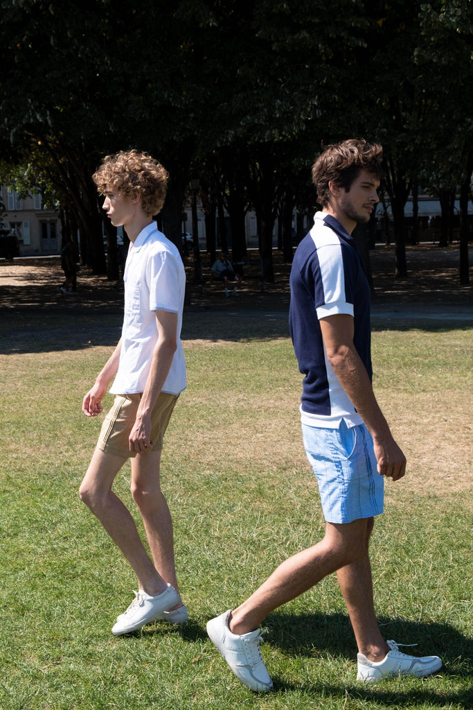 PINTUCK SHORTS - dash and dot dash and dot