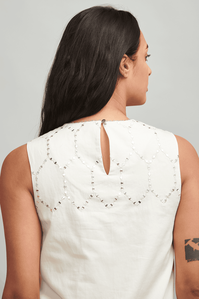 GEO MIRROR DRESS - dash and dot dash and dot