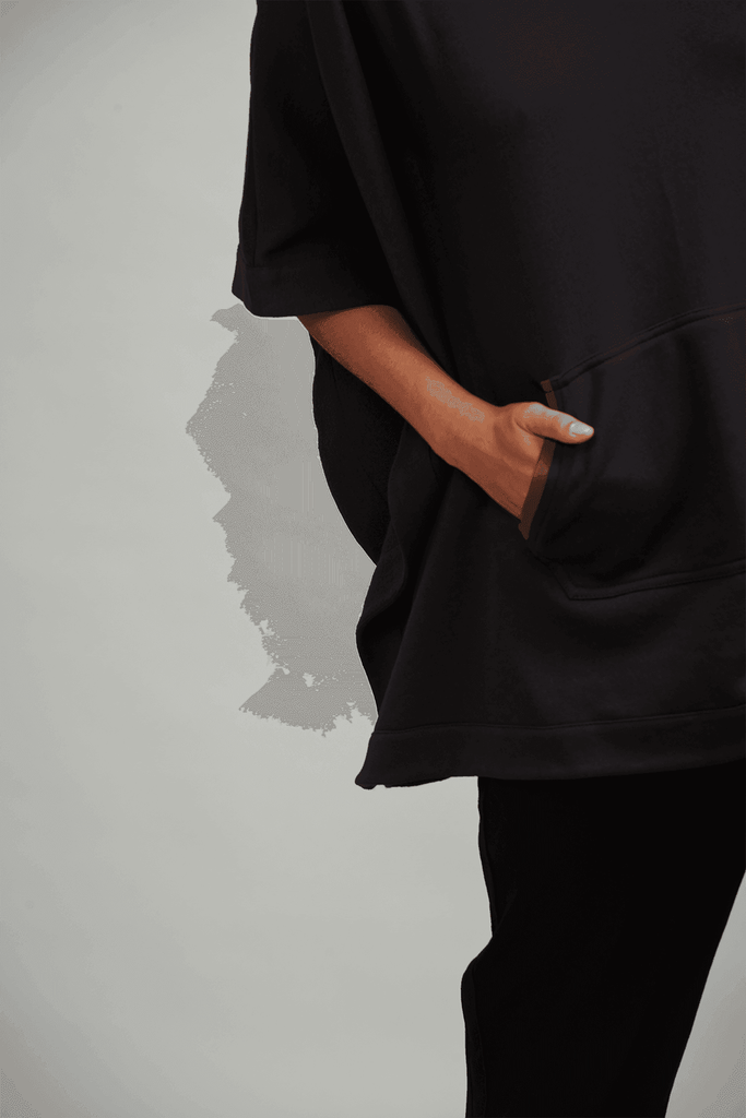 PONCHO HOODIE - dash and dot dash and dot